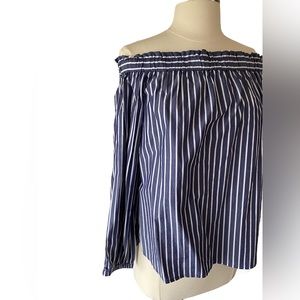 JCREW off the shoulder blouse